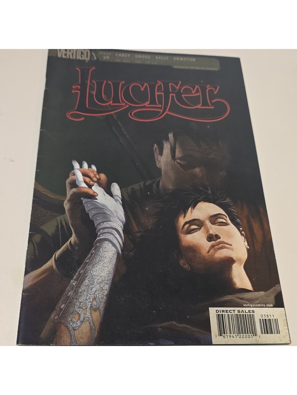 Vertigo/DC Lucifer #38 Single Issue Comic Color Carey Gross Kelly Ormston